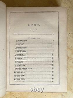 CIVIL WAR NATIONAL PORTRAIT GALLERY of EMINENT AMERICANS in 2 Vols. 1862-1865