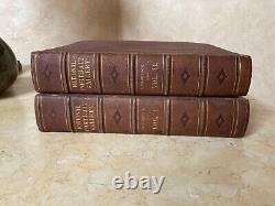 CIVIL WAR NATIONAL PORTRAIT GALLERY of EMINENT AMERICANS in 2 Vols. 1862-1865