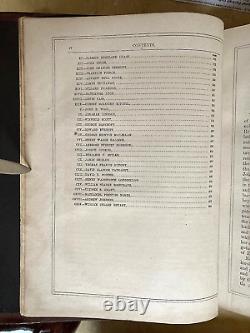 CIVIL WAR NATIONAL PORTRAIT GALLERY of EMINENT AMERICANS in 2 Vols. 1862-1865