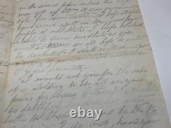 CIVIL WAR SOLDIER LETTER &ENVELOPE 11h PA VOLS CAMP STONE MOUNTAIN VA 1863 @220