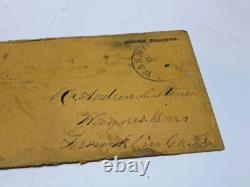 CIVIL WAR SOLDIER LETTER &ENVELOPE 11h PA VOLS CAMP STONE MOUNTAIN VA 1863 @220