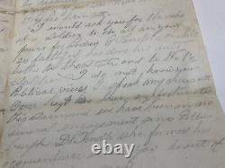 CIVIL WAR SOLDIER LETTER &ENVELOPE 11h PA VOLS CAMP STONE MOUNTAIN VA 1863 @220