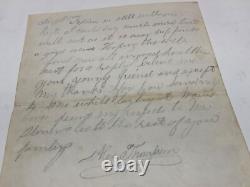 CIVIL WAR SOLDIER LETTER &ENVELOPE 11h PA VOLS CAMP STONE MOUNTAIN VA 1863 @220