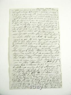 CIVIL WAR SOLDIER LETTER NEW ORLEANS w NEW YEARS CARD & BEN BUTLER NEWS