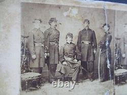 CIVIL WAR STEREOVIEW Maj. Gen. Dan'l E. Sickles and Staff E. T. Anthony