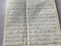CIVIL WAR TO BRIG GEN WHIPPLE ARMY OF THE CUMBERLAND REBELS LETTER ENVELOPE e15