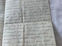 CIVIL WAR TO BRIG GEN WHIPPLE ARMY OF THE CUMBERLAND REBELS LETTER ENVELOPE e15