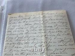 CIVIL WAR TO BRIG GEN WHIPPLE ARMY OF THE CUMBERLAND REBELS LETTER ENVELOPE e15