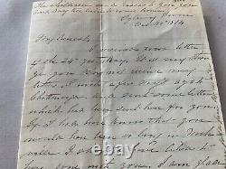 CIVIL WAR TO GEN WHIPPLE ARMY OF CUMBERLAND REBELS MISCHIEF LETTER ENVELOPE e15