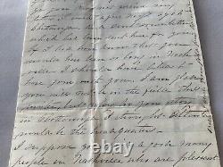CIVIL WAR TO GEN WHIPPLE ARMY OF CUMBERLAND REBELS MISCHIEF LETTER ENVELOPE e15