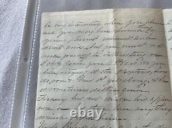 CIVIL WAR TO GEN WHIPPLE ARMY OF CUMBERLAND REBELS MISCHIEF LETTER ENVELOPE e15