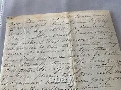 CIVIL WAR TO GEN WHIPPLE ARMY OF CUMBERLAND REBELS MISCHIEF LETTER ENVELOPE e15