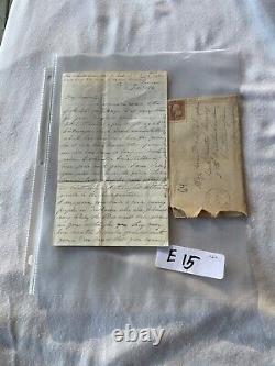 CIVIL WAR TO GEN WHIPPLE ARMY OF CUMBERLAND REBELS MISCHIEF LETTER ENVELOPE e15