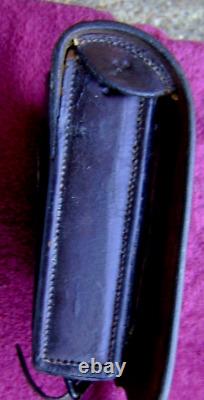 CIVIL WAR US MODEL 1864 CARTRIDGE BOX COMPLETE withTINS