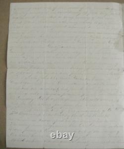 CIVIL War 105th Pennsylvania Soldier Letter Siege Of Yorktown Virginia 1862