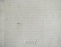 CIVIL War 105th Pennsylvania Soldier Letter Siege Of Yorktown Virginia 1862