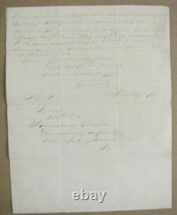 CIVIL War 105th Pennsylvania Soldier Letter Siege Of Yorktown Virginia 1862