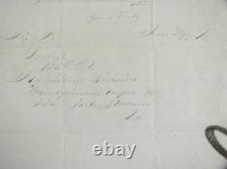 CIVIL War 105th Pennsylvania Soldier Letter Siege Of Yorktown Virginia 1862