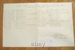 CIVIL War 11th Connecticut Infantry Officer Roster 1865