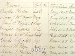 CIVIL War 11th Connecticut Infantry Officer Roster 1865