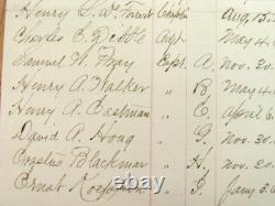 CIVIL War 11th Connecticut Infantry Officer Roster 1865