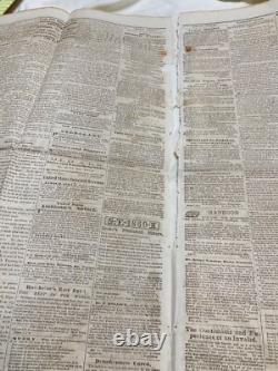 CIVIL War 1862 Fredericksburg Va Battle In Process Details Manchester Nh 1809