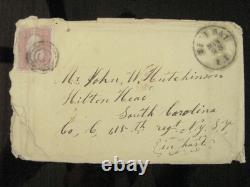 CIVIL War 1863 Discharged Ny Soldier Letter To 115th Ny Soldier Brothers