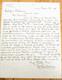 CIVIL War 1st Massachusetts Infantry Colonel William Calndler Veteran Letter