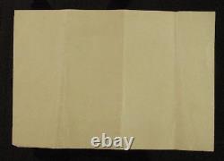 CIVIL War 20th Illinois Nco Officers Commission Raleigh North Carolina 1865