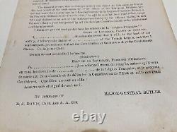 CIVIL War 26 Union General Orders Proclamation Circular Orders Tenn Va Etc 1773