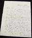 CIVIL War 44th New York Ellsworths Avengers 1863 Letter & General Rufus Ingalls