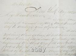 CIVIL War 47th Ny Col Henry Moore Letter- Womanly Love, Menstruation & War News