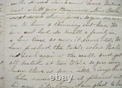 CIVIL War 4th Of July Celebration Ragmonkeys Saloons And Rail Fences Letter 1861