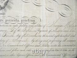 CIVIL War 5th Maryland Sergeant's Commission Antietam Survivor