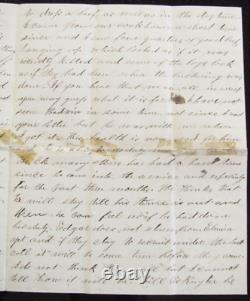 CIVIL War 85th New York Soldier Letter Plymouth North Carolina 1864