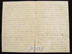 CIVIL War Accomack Drummond Town Virginia Ohio Soldier Letter 1864