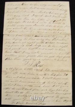 CIVIL War Accomack Drummond Town Virginia Ohio Soldier Letter 1864