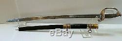 CIVIL War Ames M 1850 Foot Officer Sword Dated Inspected 1850 Delivered In 1851