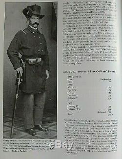 CIVIL War Ames M 1850 Foot Officer Sword Dated Inspected 1850 Delivered In 1851