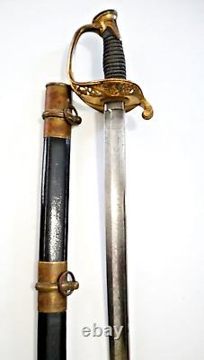 CIVIL War Ames M 1850 Foot Officer Sword Early Model