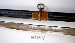 CIVIL War Ames M 1850 Foot Officer Sword Early Model