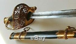 CIVIL War Ames M 1850 Staff& Field Officer Sword Dated Inspected 1862 1 Of 119