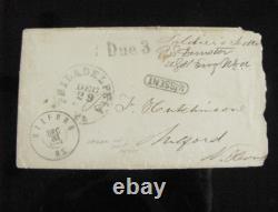 CIVIL War Andersonville Prison Pow 4th Massachusetts Cavalry Soldier Letter