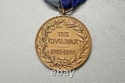 CIVIL War Army Campaign Medal In Original Box Numbered Original, Near Mint