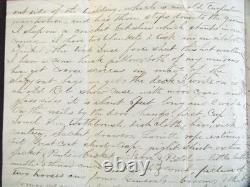 CIVIL War Art Soldier Letter Little Washington North Carolina Color Illus
