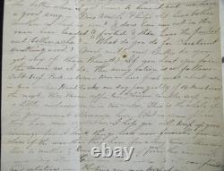 CIVIL War Art Soldier Letter Little Washington North Carolina Color Illus