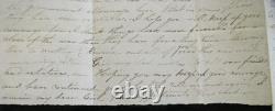 CIVIL War Art Soldier Letter Little Washington North Carolina Color Illus