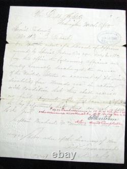 CIVIL War Battle Of Middletown Virginia 22nd New York Cavalry Discharge