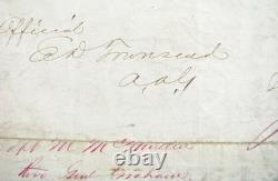 CIVIL War Battle Of Middletown Virginia 22nd New York Cavalry Discharge