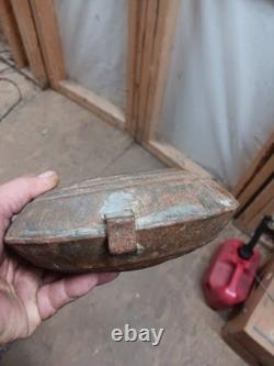 CIVIL War Bulleye Canteen Marked Phila Chickamuaga Battlefield Pickup